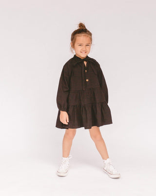 The Lullaby Club_Mini Avalon Smock Dress_Kids Long Sleeve Smock Dress