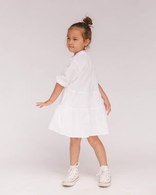 The Lullaby Club_Mini Avalon Smock Dress_Kids Long Sleeve Smock Dress