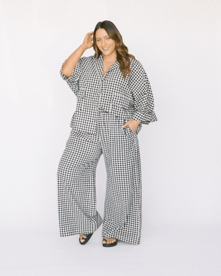 The Lullaby Club_Womens Lounge Pants_Cotton/linen lounge pants