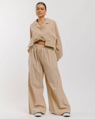 The Lullaby Club_Womens Lounge Pants_Cotton/linen lounge pants