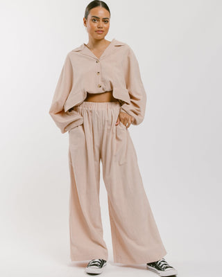 The Lullaby Club_Womens Lounge Pants_Cotton/linen lounge pants