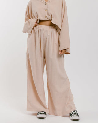 The Lullaby Club_Womens Lounge Pants_Cotton/linen lounge pants