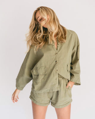 Women's Lounge Set // Olive - The Lullaby Club